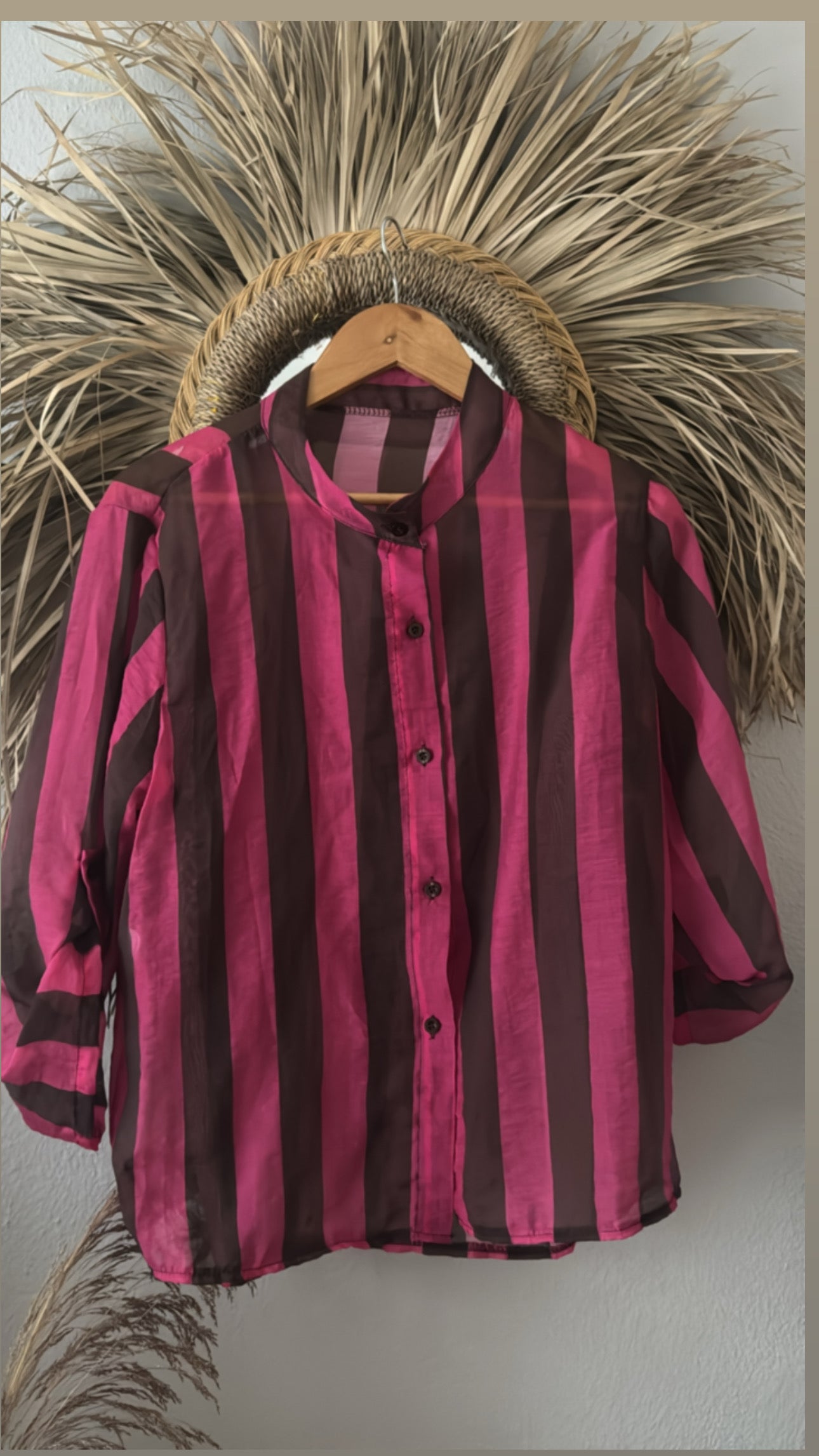 Camisa rayas buganvilla