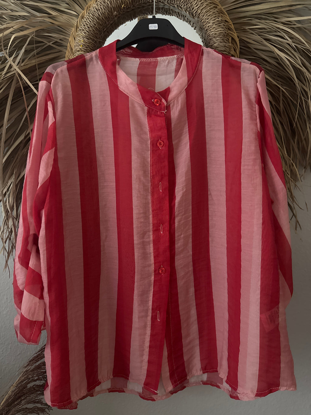 Camisa rayas roja