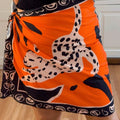 Falda Pareo Naranja
